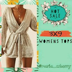 3 X $9 WOMEN'S TOP FOR $9 ANY SIZE ALL BRANDS